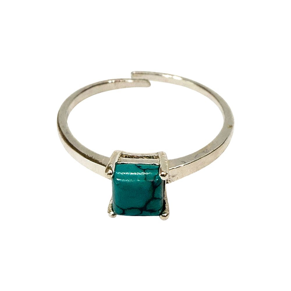 Silver-Plated Adjustable Ring (#33)