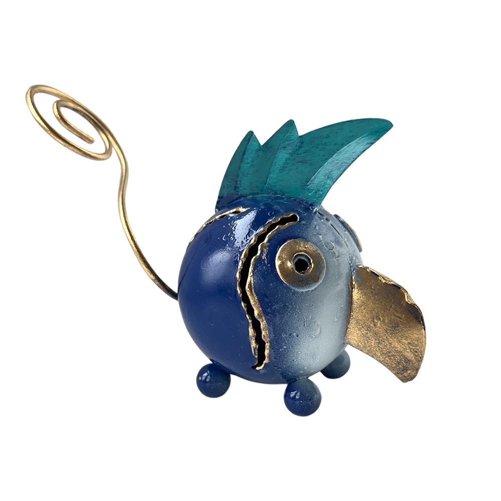 Whimsical Metal Curly Tailed Animal