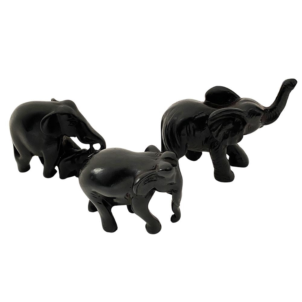 Resin Elephant, Assorted Style, Approx. 5x5x3cm