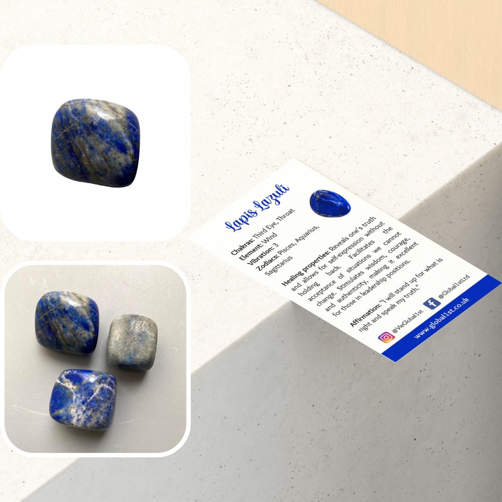 Tumbled Crystals, Pack of 12