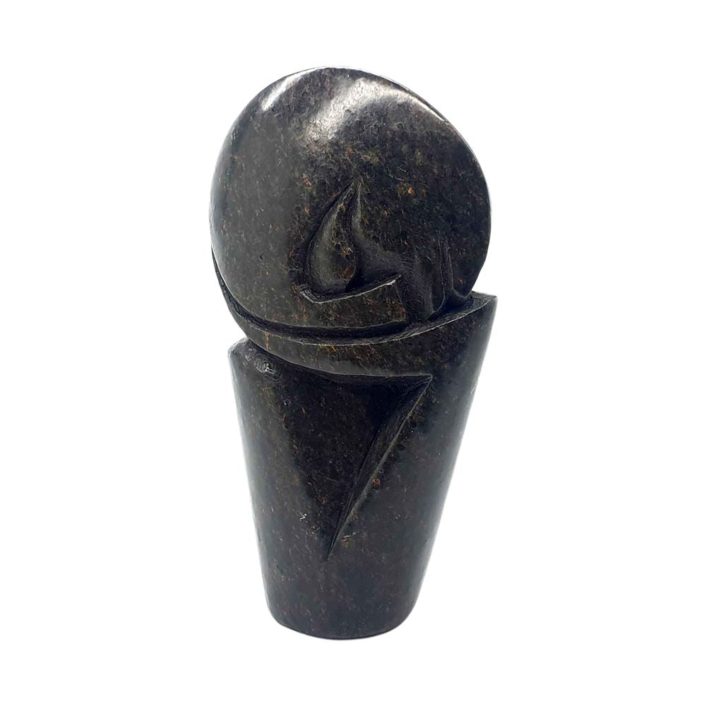 Hand Carved Serpentine, Thinkers, 10cm