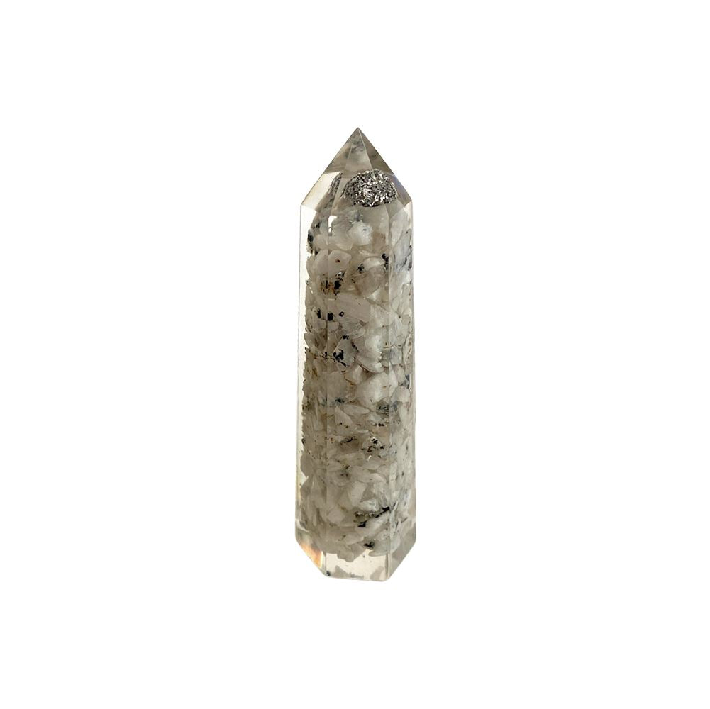 Orgonite Obelisk Tower, 8x2x2cm