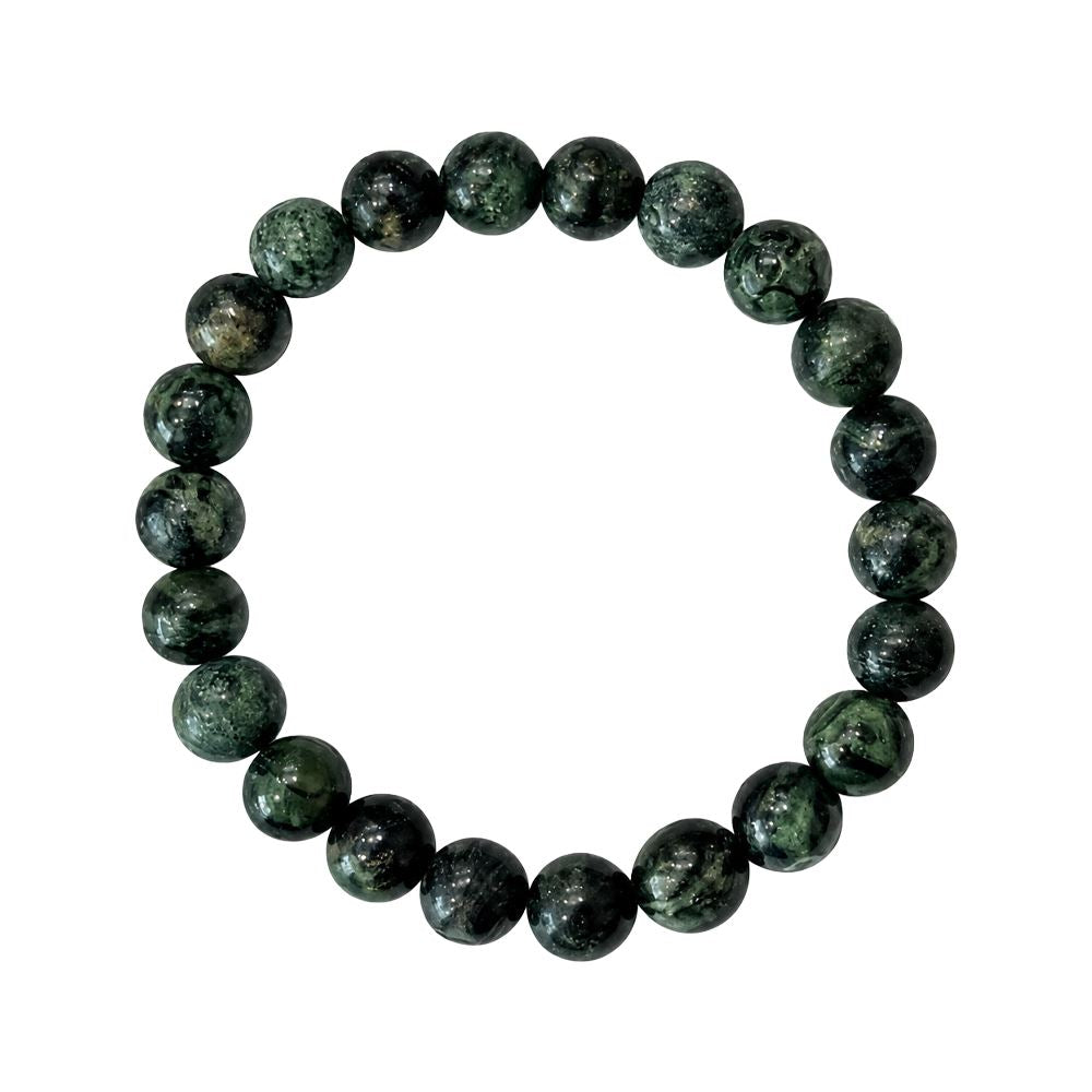 Crystal Bracelet, 8mm, Kambaba Jasper