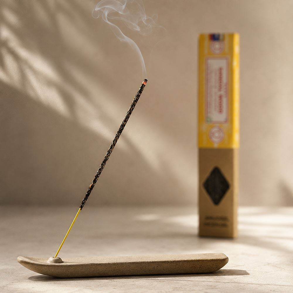 Satya Smudge Incense Sticks, 12 Packs x 25g