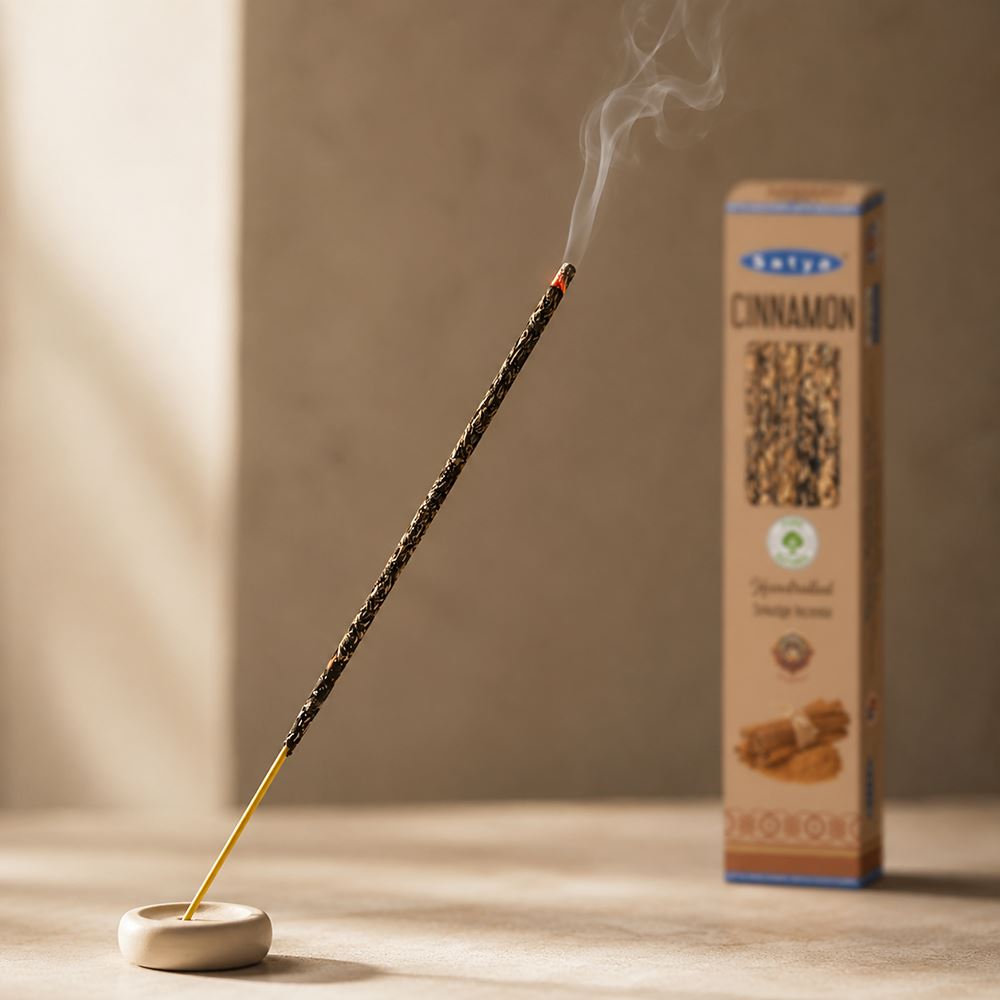 Satya Smudge Incense Sticks, 12 Packs x 25g (MUM)