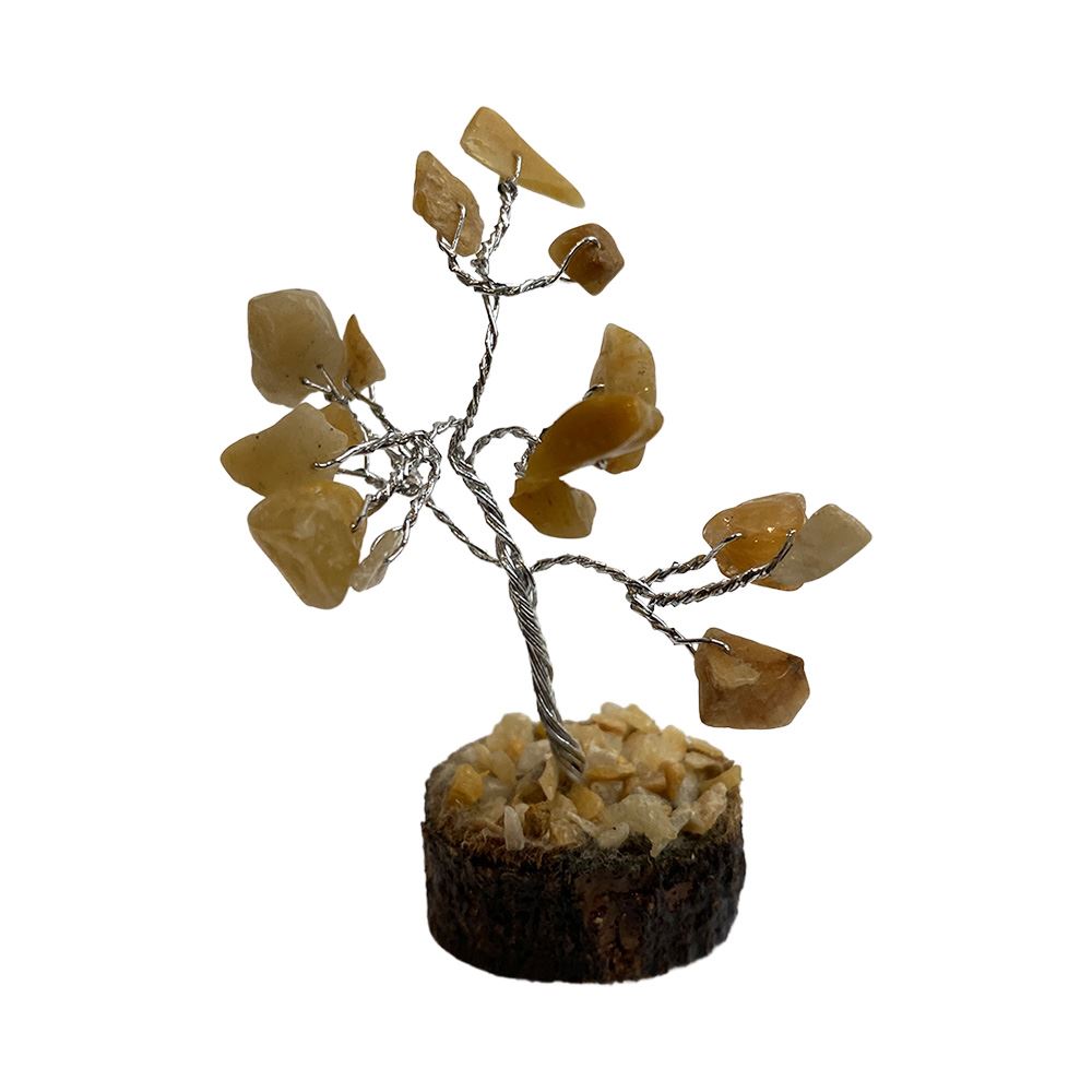 Micro Gemstone Tree, 15 Beads, 6cm