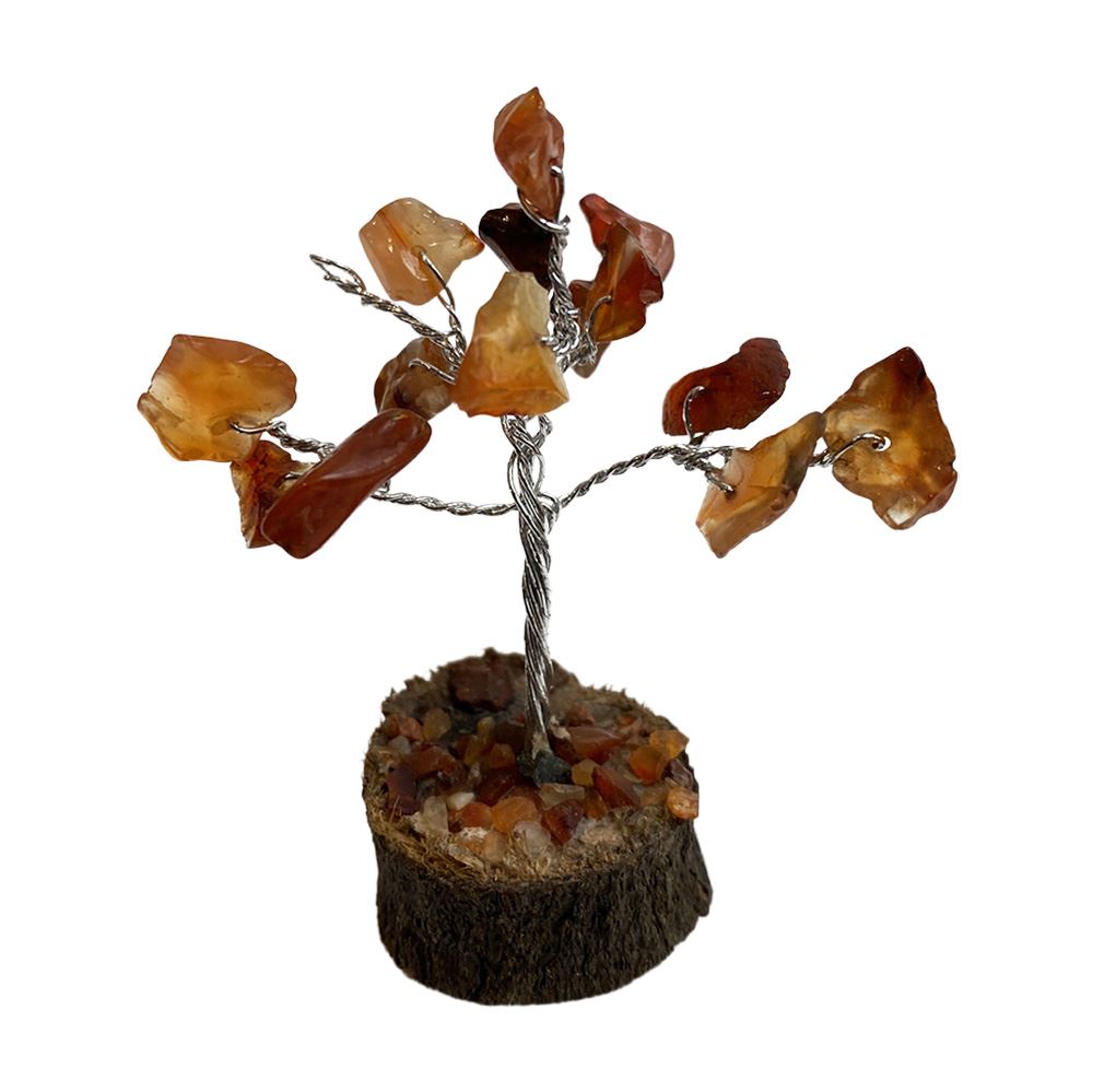 Micro Gemstone Tree, 15 Beads, 6cm