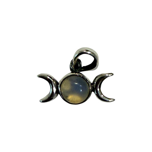Silver-Plated Pendant (without Chain) (#05), 2.5x1cm