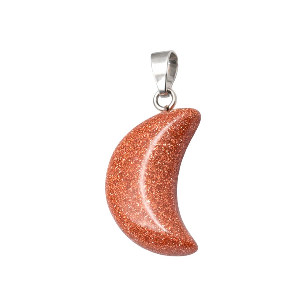 Crescent Moon Pendant, 2.4x1.4cm