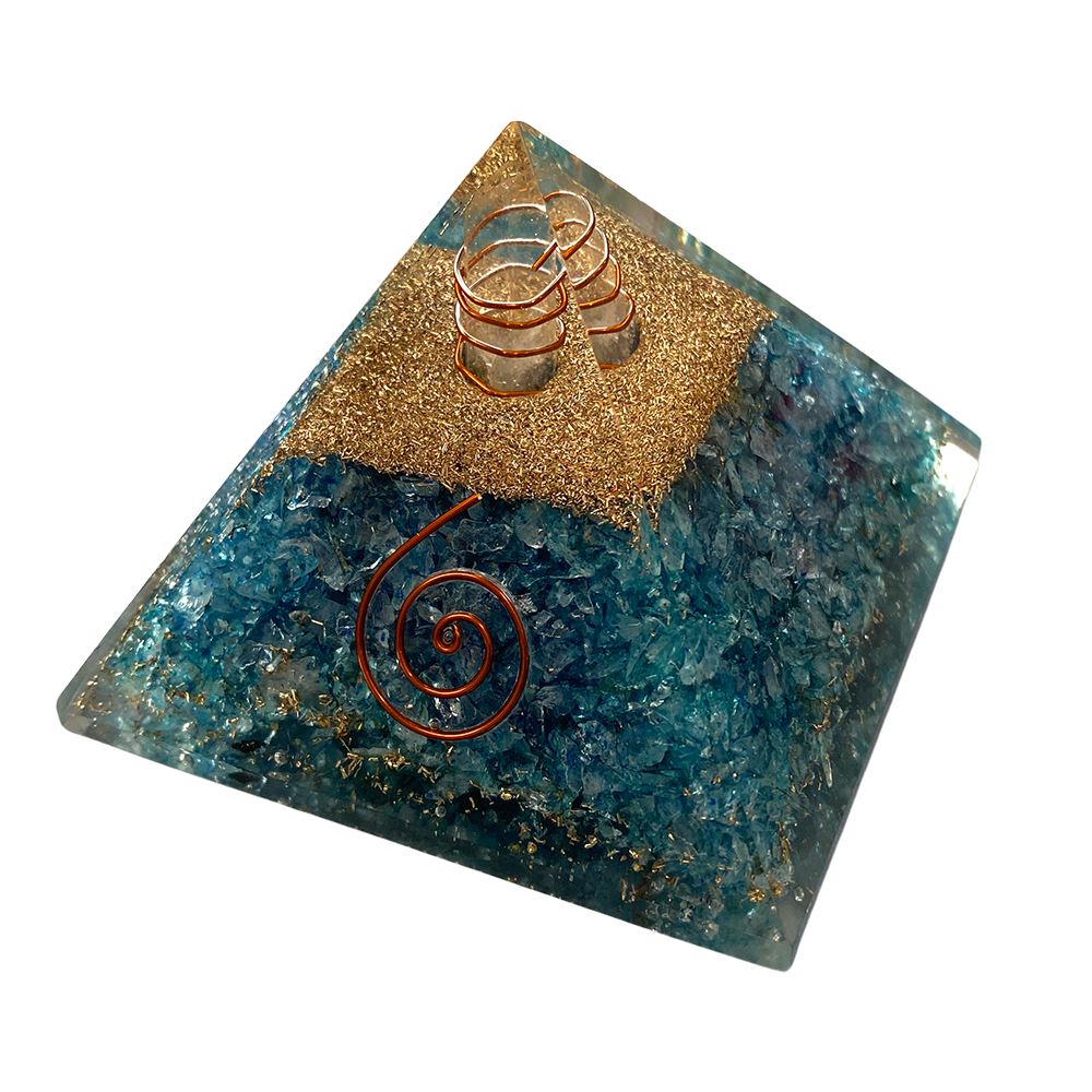 Orgone Reiki Healing Pyramid, 7.5cm