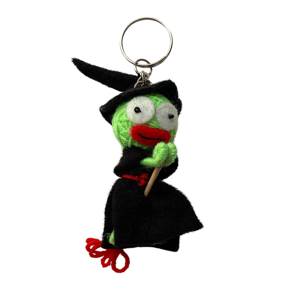 Voodoo String Doll Keychain, 7cm