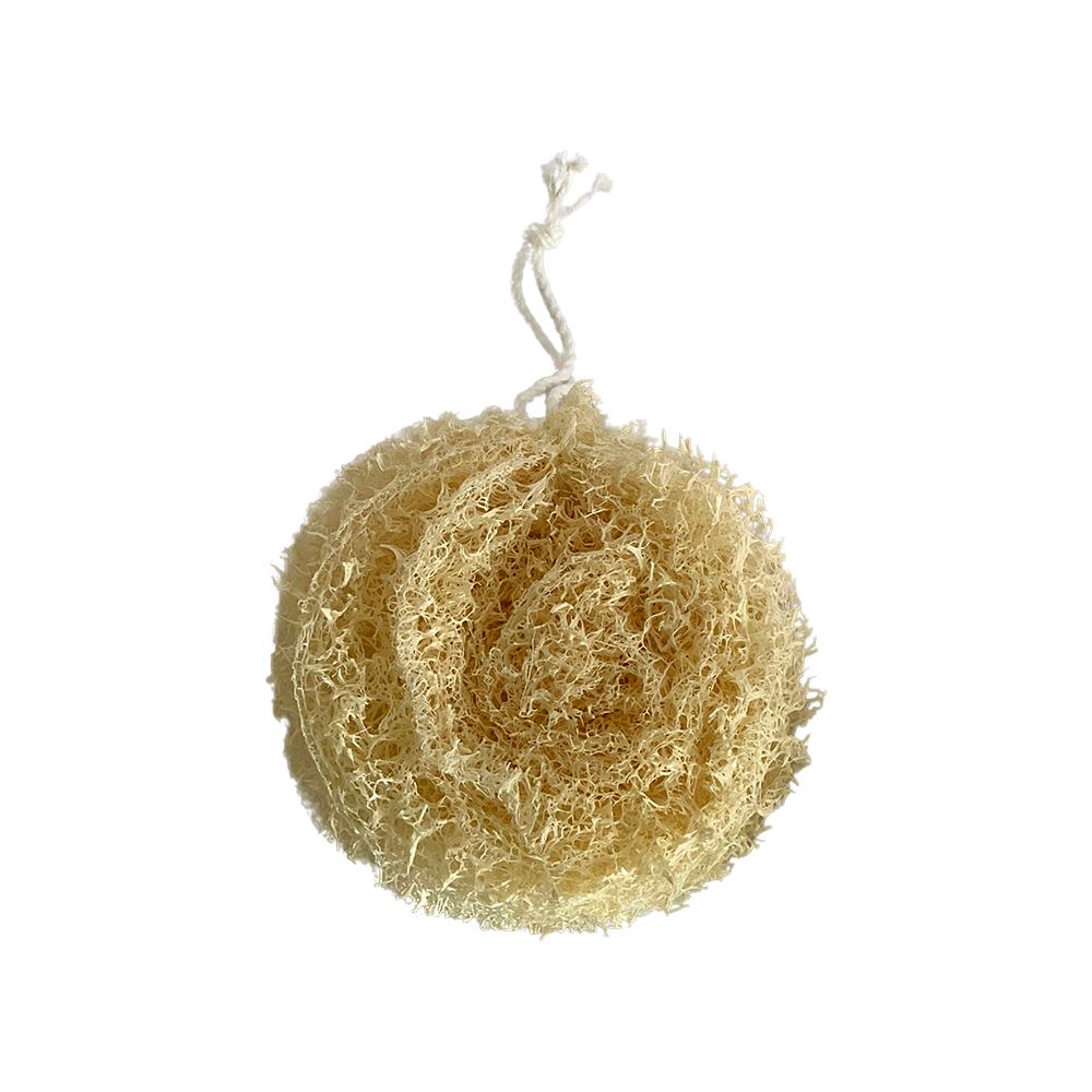 Loofah Natural Round, 10cm