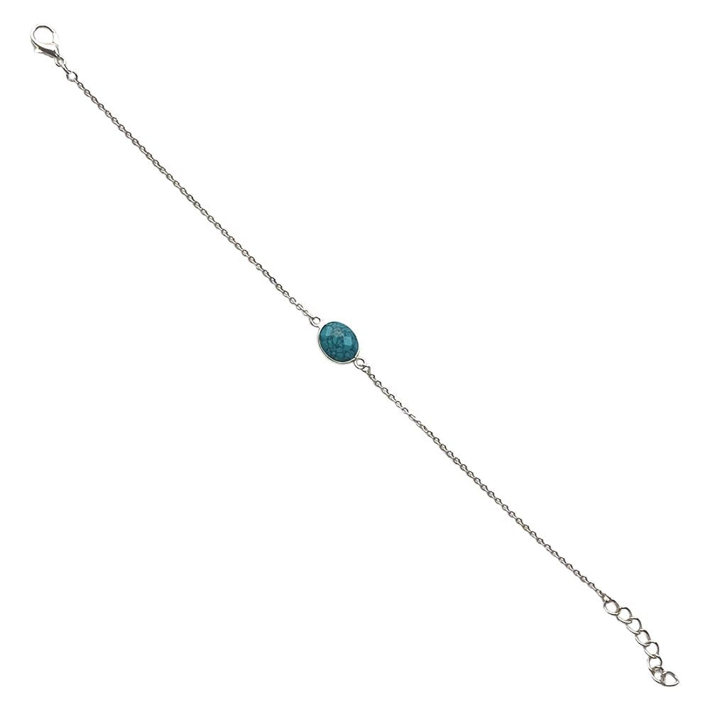 Silver-Plated Chain Bracelet (#15)