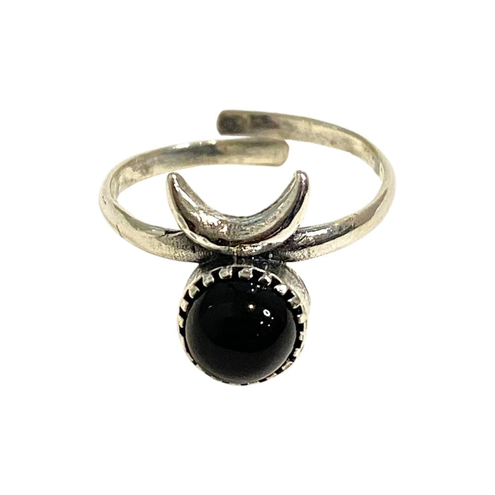 Silver-Plated Adjustable Ring (#40)