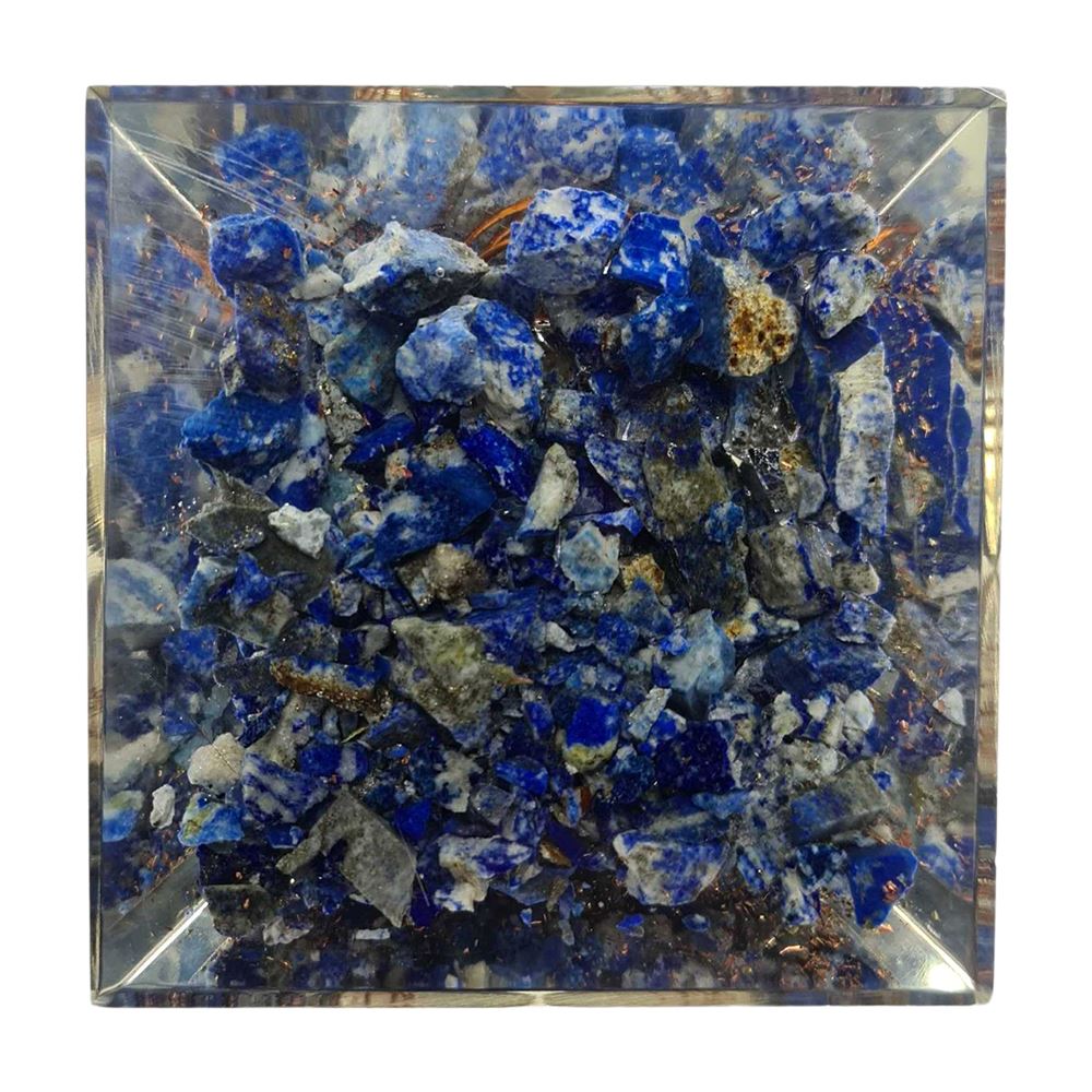 Orgone Reiki Healing Pyramid, 7.5cm
