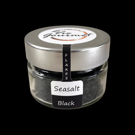 Culinary Salt, Sea Salt Black Flakes, 100g