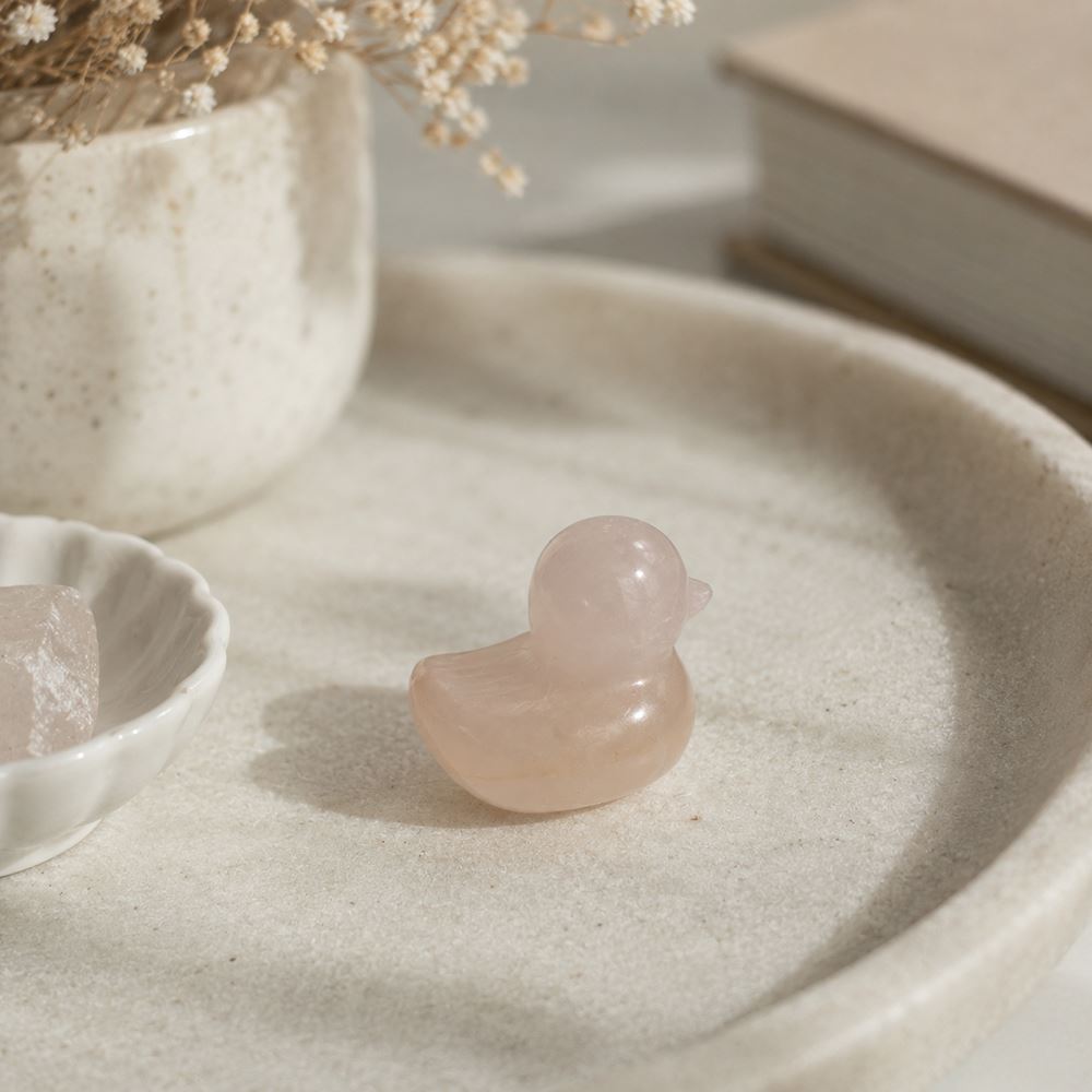 Gemstone Duck, 3x2.5x2cm
