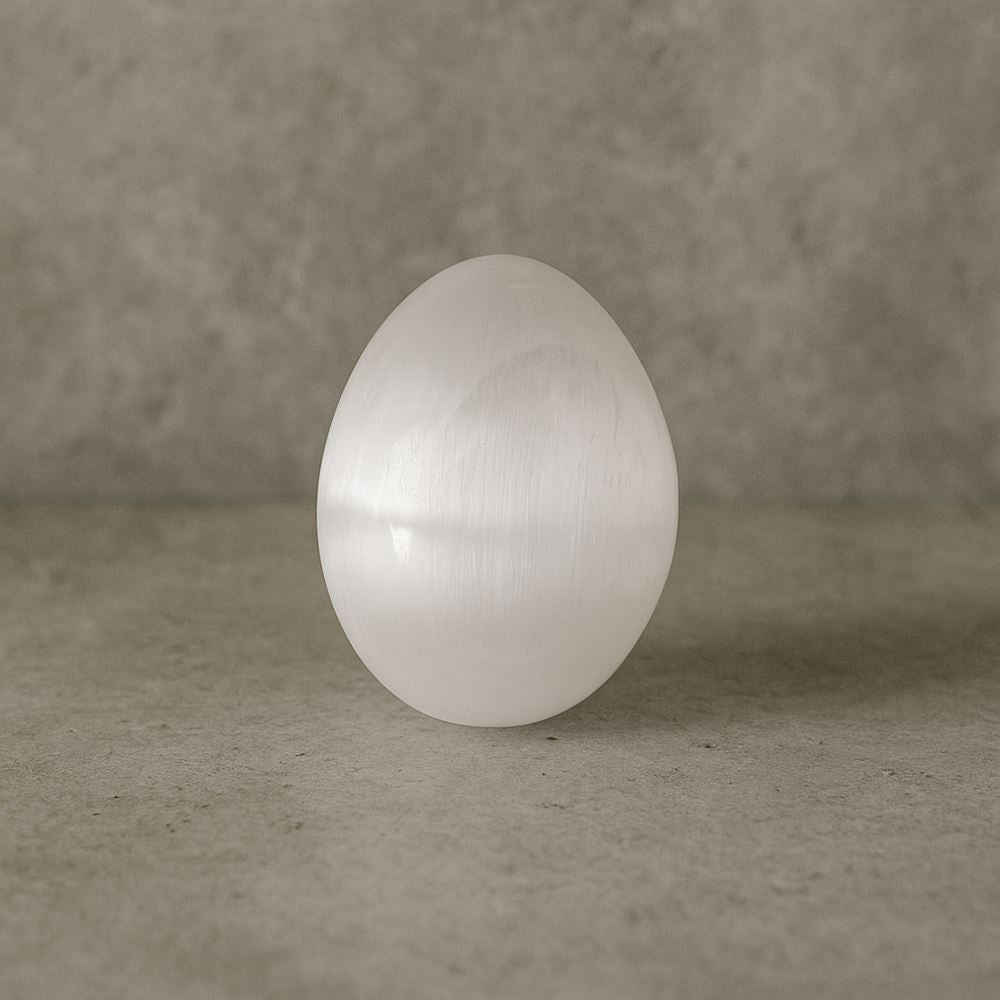 Selenite Egg, 6x4cm