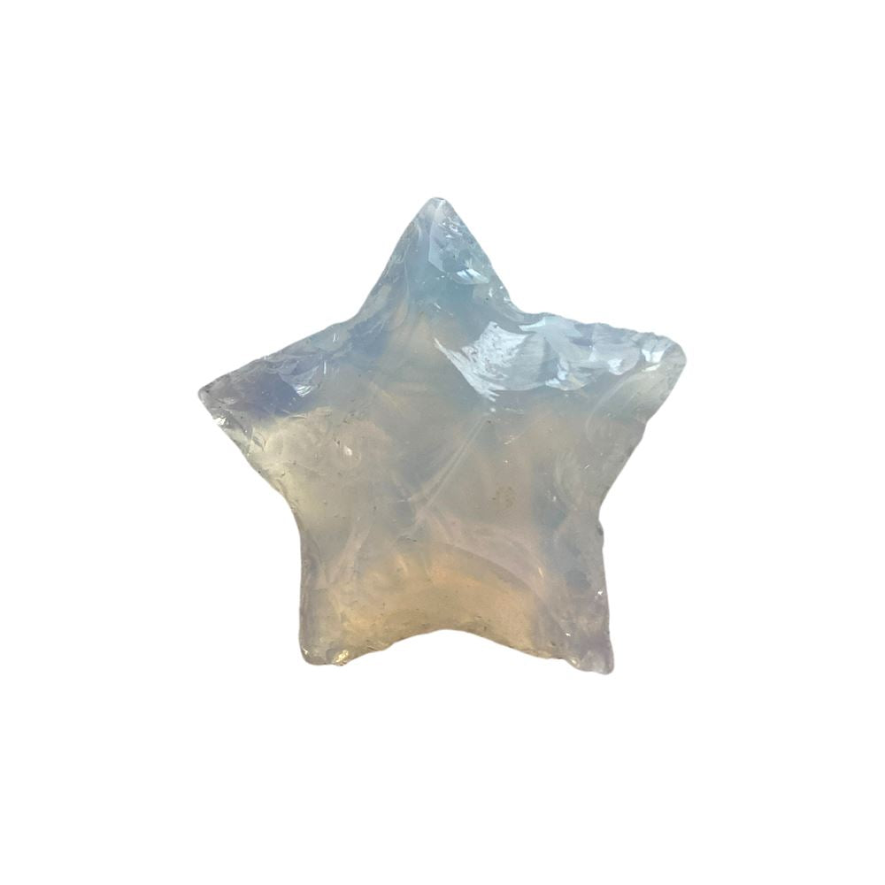 Faceted Star Crystal, 3x3cm
