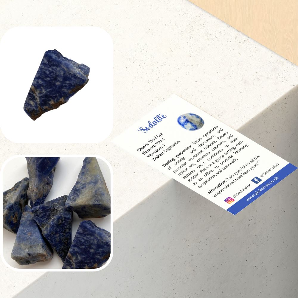 Raw Rough Cut Crystal, 2-4cm, Single