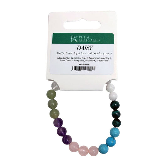 Petal Keepsakes Gemstone Bracelet, Daisy