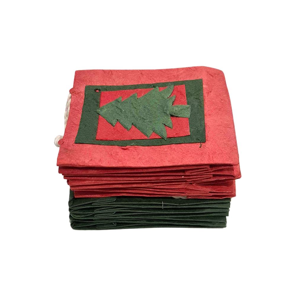 Mulberry Paper Gift Bag, 9x10x3cm, Pack of 10
