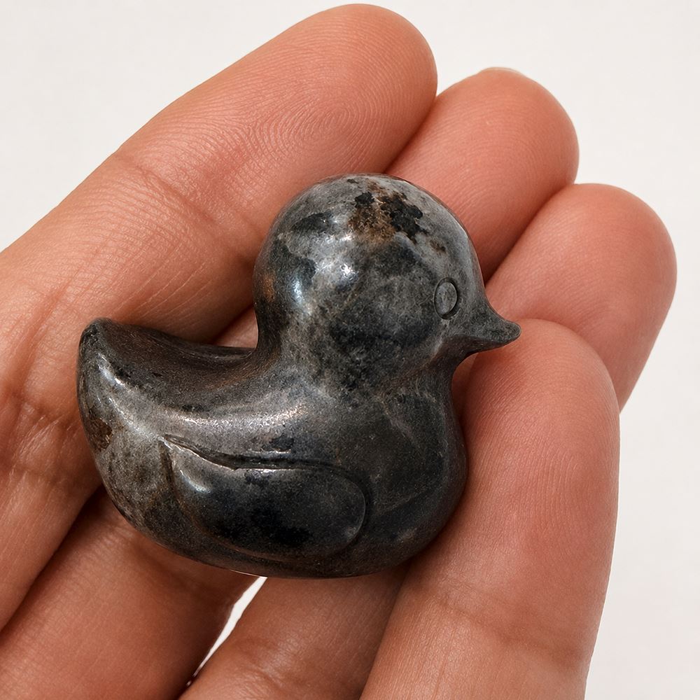 Gemstone Duck, 3x2.5x2cm