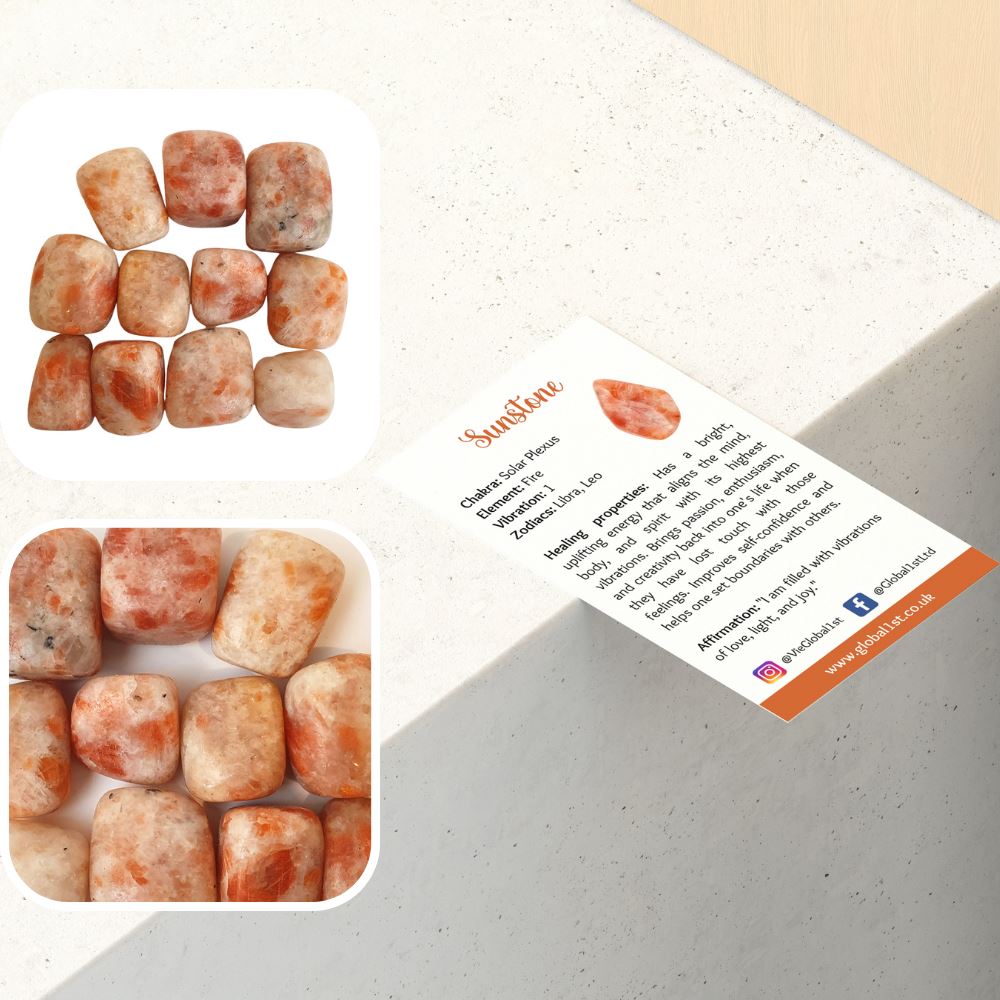 Tumbled Crystals, 250g Pack