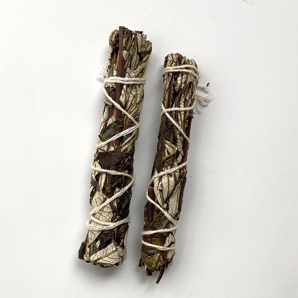 Slimline Smudge Stick, White Sage and Yerba Santa 4"