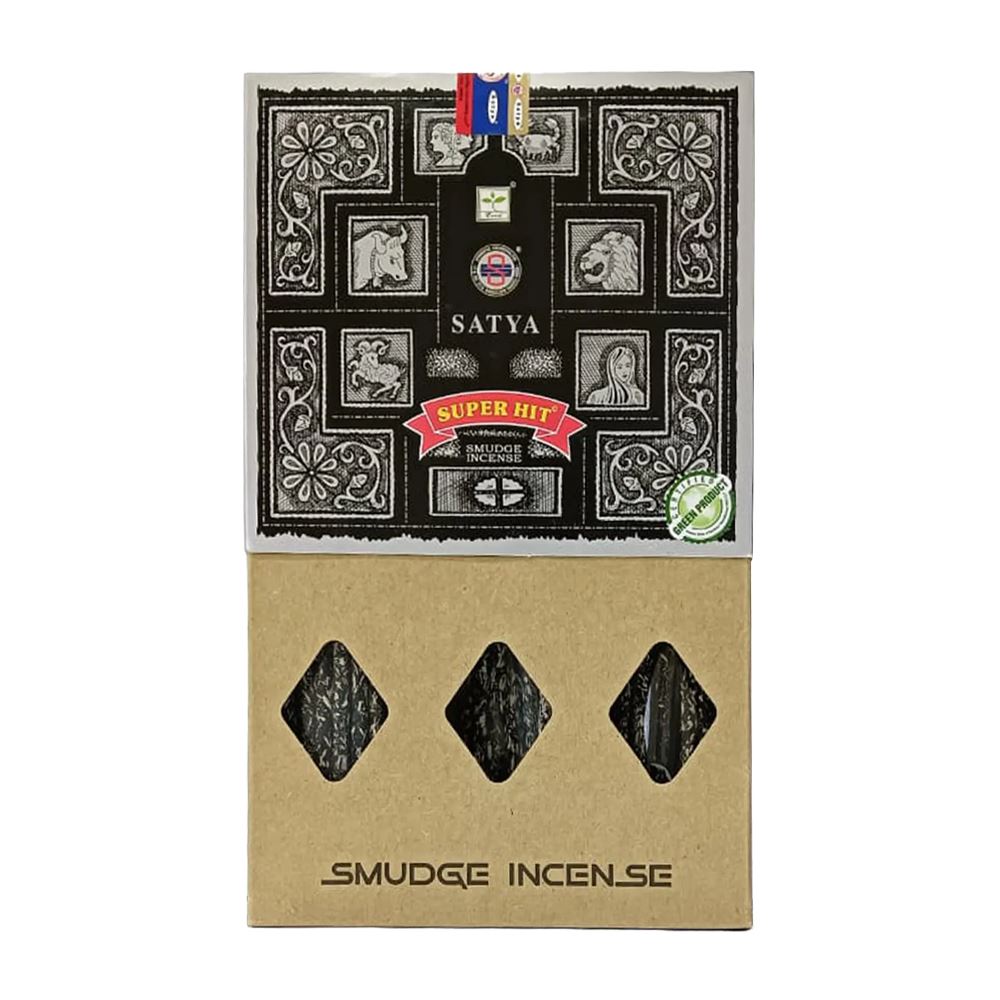 Satya Smudge Incense Sticks, 12 Packs x 25g
