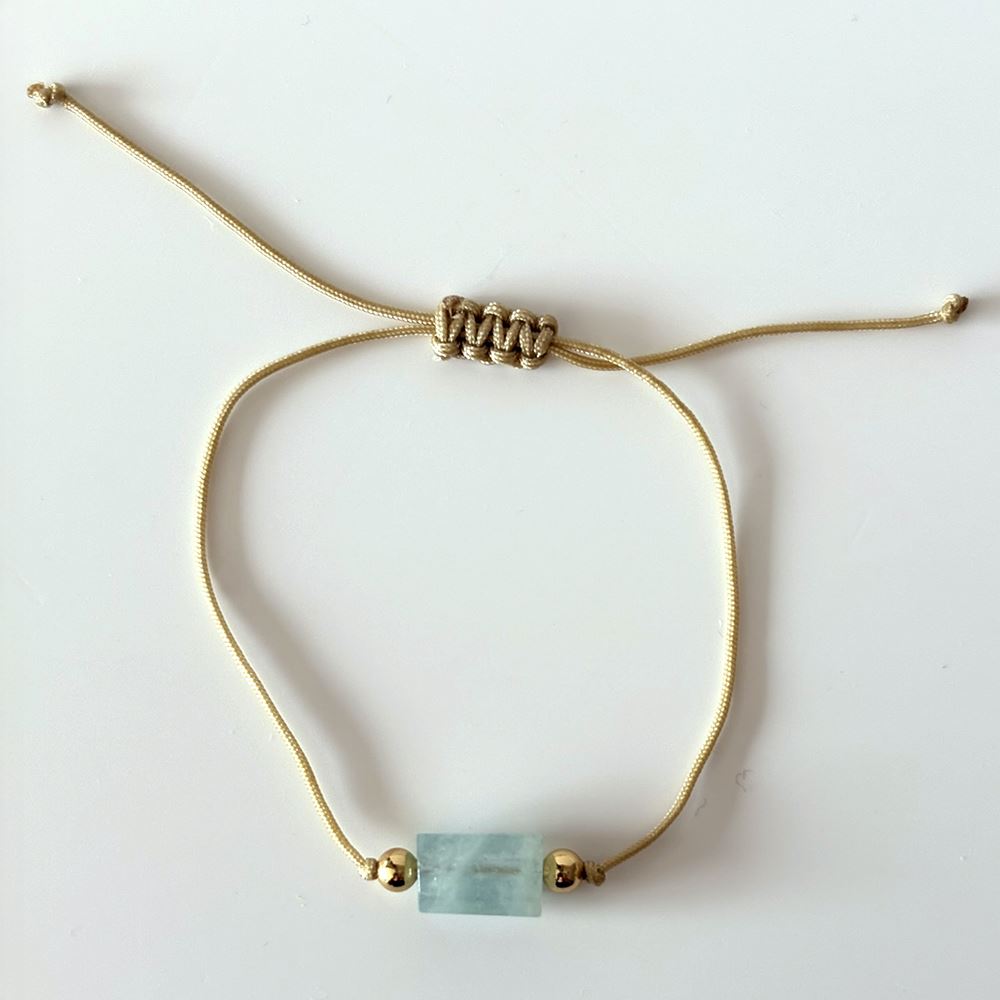 Gemstone Column Bracelet, Assorted