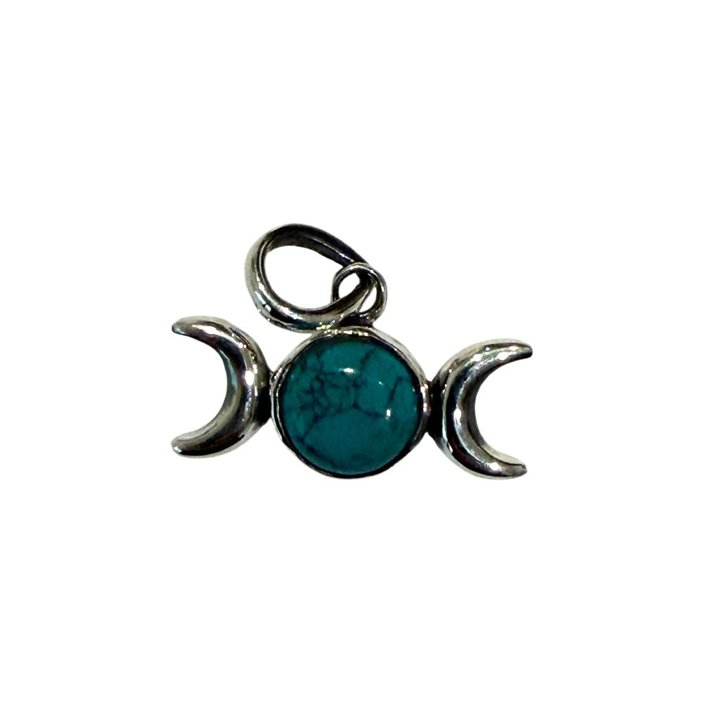 Silver-Plated Pendant (without Chain) (#05), 2.5x1cm