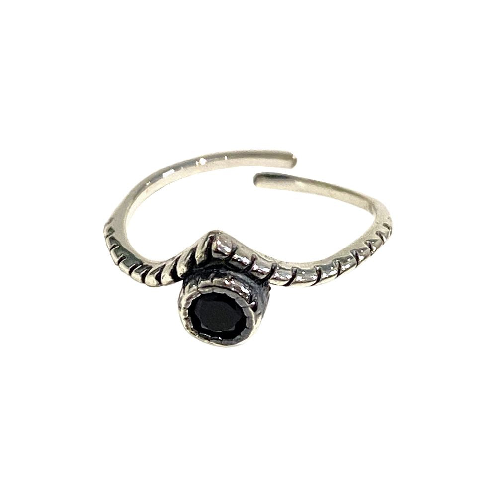Silver-Plated Adjustable Ring (#26)