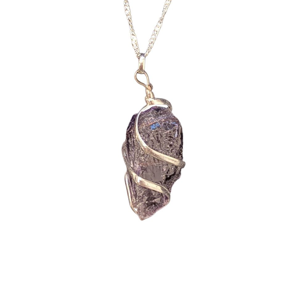 Rough Cut Crystal Pendant