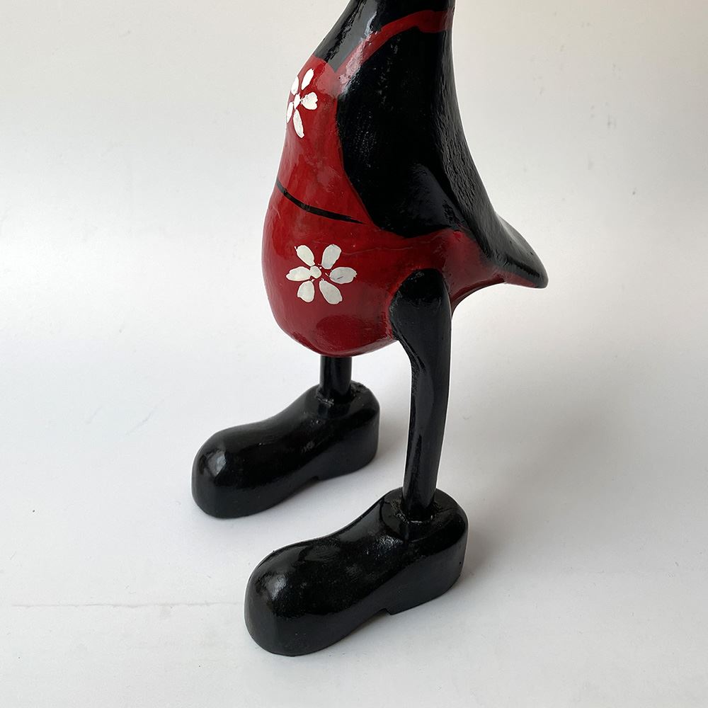 Red Bathing Suit Duck, 25x10x10cm