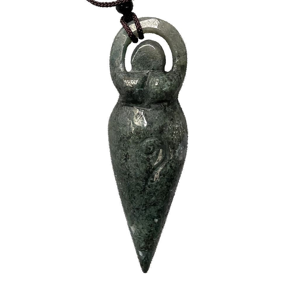 Mother Earth Goddess Pendant, 8x3cm
