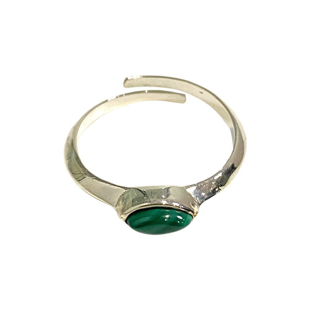 Silver-Plated Adjustable Ring (#28)